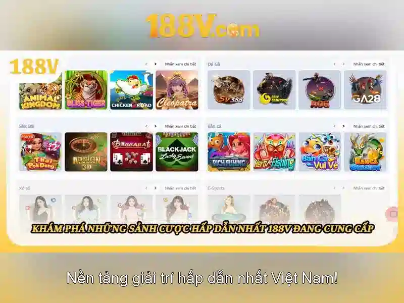 Tải App 188v – Trải Nghiệm Slot Đỉnh Cao Với Giao Diện Hiện Đại