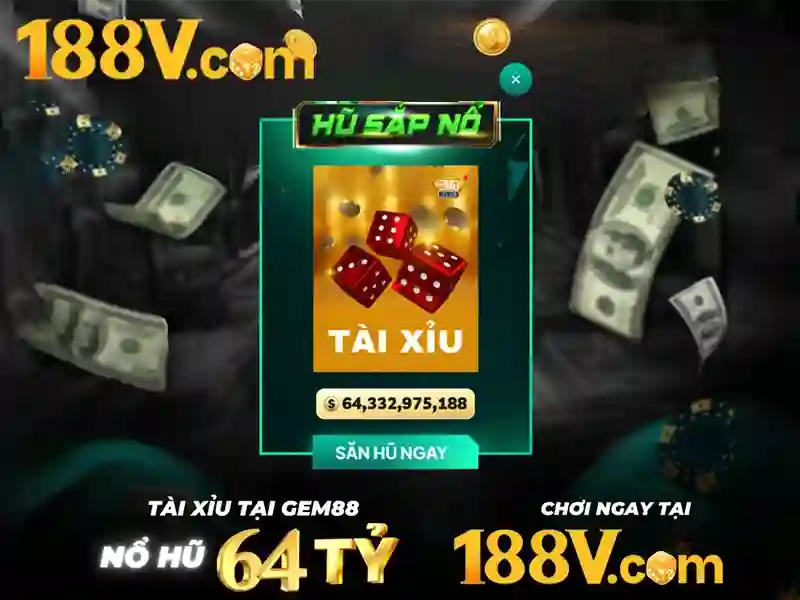Các loại game Slot 188v phổ biến